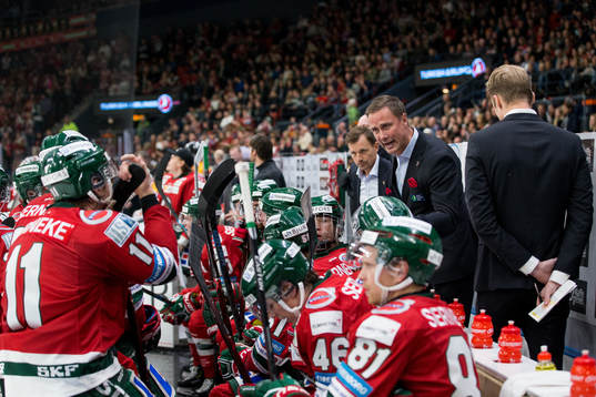 Frölundas tränare Roger Rönnberg