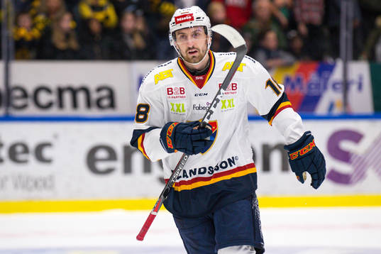 Djurgårdens Albin Lundin jublar