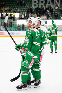Rögles Simon Ryfors jublar