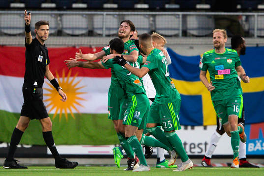 Dalkurds Ferhad Ayaz, Malkolm Moenza och Robin Tranberg