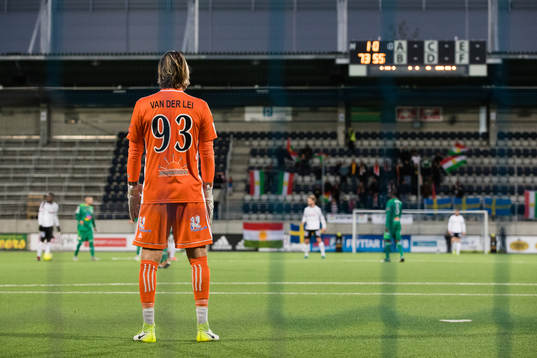 Dalkurds målvakt Stefan van de Lei