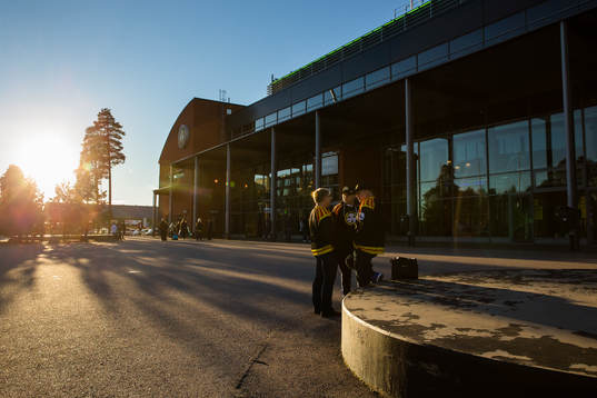 Generell vy utanför Gavlerinken Arena
