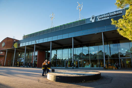 Generell vy utanför Gavlerinken Arena