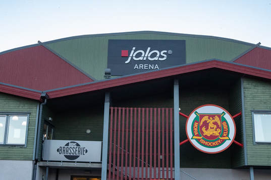 Jalas Arena innan ishockeymatchen i SHL mellan Mora och