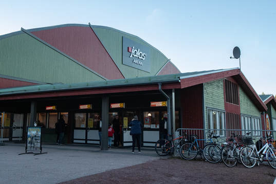 Jalas Arena innan ishockeymatchen i SHL mellan Mora och