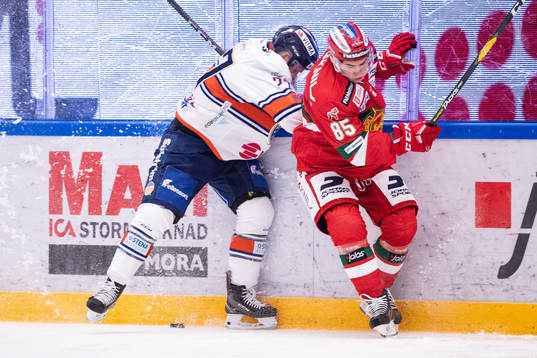Växjös Martin Lundberg och Moras Michael Haga