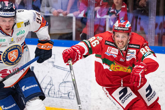 Växjös Joel Persson och Moras Mathias Bromé