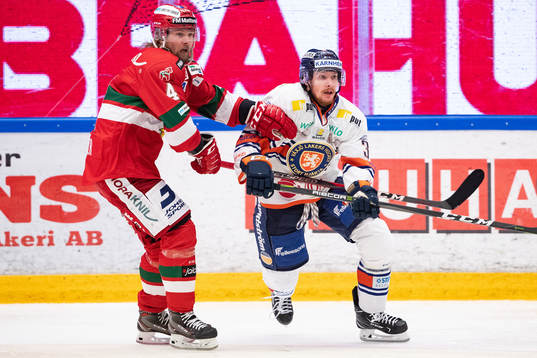 Moras Viktor Amnér och Växjös Oliver Bohm