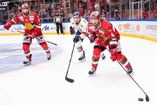 Moras Viktor Amnér och Växjös Pontus Netterberg och