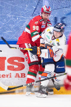 Moras Niki Petti och Växjös Tuomas Kiiskinen