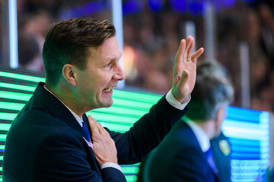 Färjestads tränare Johan Pennerborn