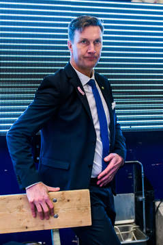 Färjestads tränare Johan Pennerborn