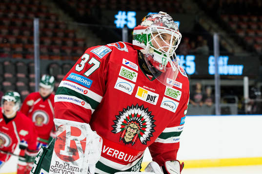 Frölundas målvakt Johan Gustafsson