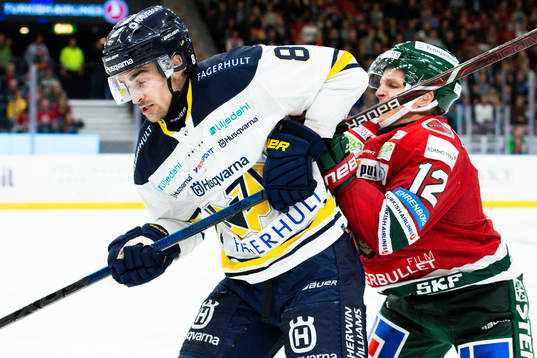 s Nils Andersson och Frölundas Max Friberg