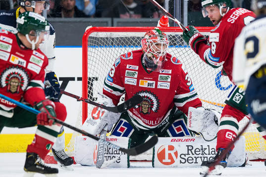 Frölundas målvakt Johan Mattsson