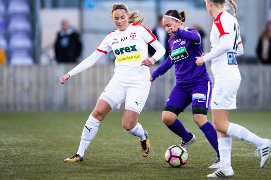Jitex Linn Andersson och Borgeby Eleonor Hättmark