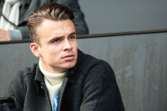 Malmö FFs Andreas Vindheim på läktaren