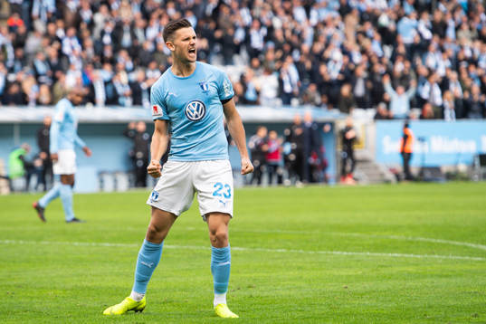 Malmö FFs Marcus Antonsson jublar