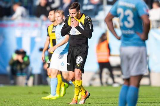 Hammarbys Jeppe Andersen deppar