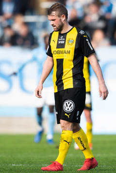 Hammarbys Mads Fenger Nielsen deppar