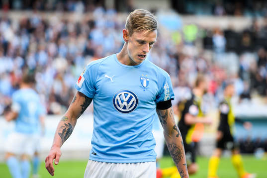 Malmö FFs Sören Rieks deppar