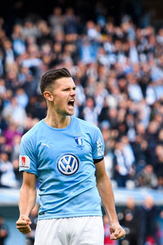 Malmö FFs Marcus Antonsson jublar