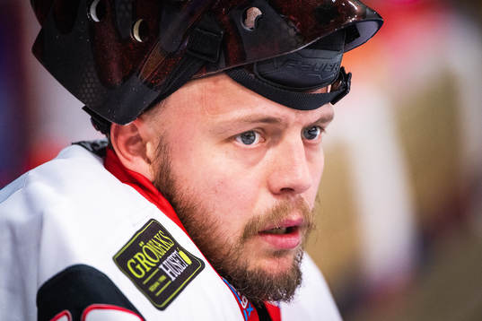 Malmö Redhawks målvakt Oscar Alsenfelt