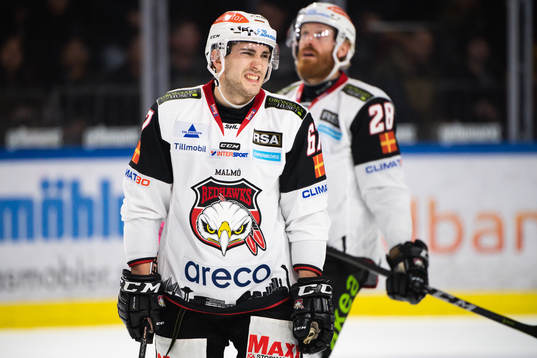 Malmö Redhawks Konstantin Komarek deppar