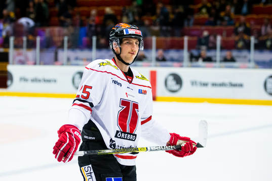 Örebros Anton Hedman deppar