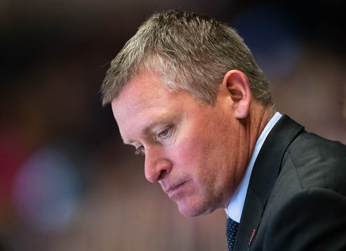 Örebros tränare Niklas Sundblad deppar