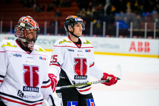 Örebros Anton Hedman deppar
