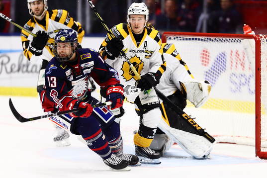 Linköpings Andrew Gordon och Skellefteåspelare