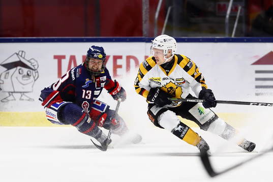 Skellefteås Mathis Olimb och Linköpings Andrew Gordon