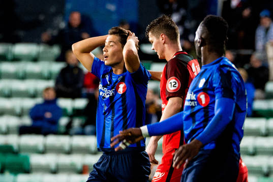 Daniel Granli of Stabæk looks dejected