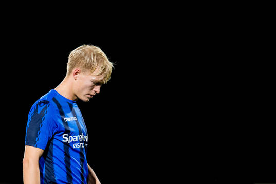 Andreas Hanche-Olsen of Stabæk looks dejected