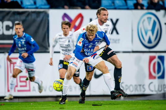 Trelleborgs Freddie Brorsson mot Sirius Daniel Jarl