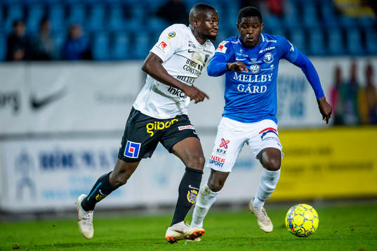 Sirius Moses Ogbu mot Trelleborgs Kofi Sarkodie