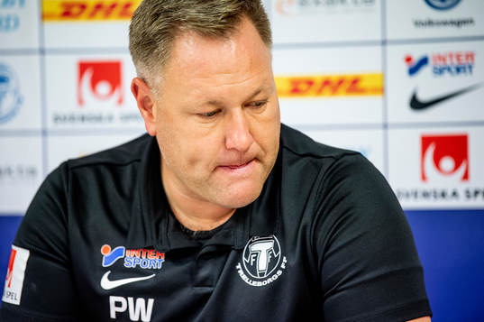 Trelleborgs tränare Patrick Winqvist