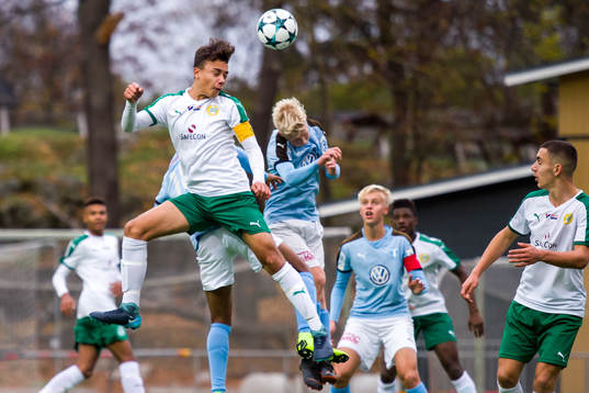 Hammarbys Walter Vera Garcia och Malmös Melker Widell
