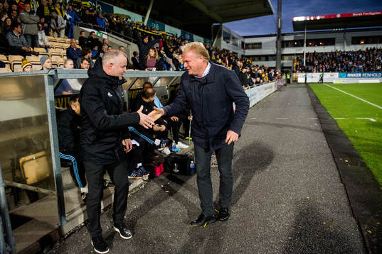 Rini Coolen, head coach of Rosenborg, and Jørgen