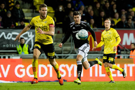 Frode Kippe of Lillestrøm and Pål André Helland of