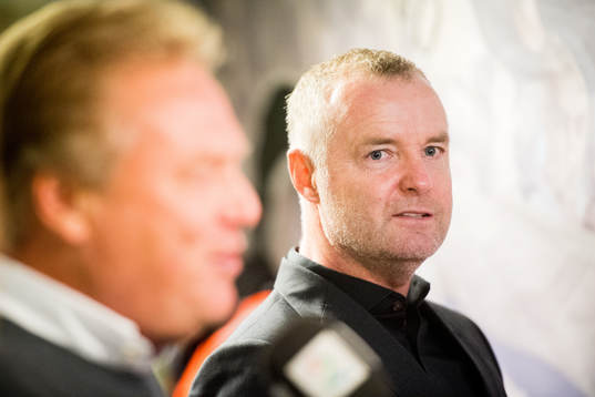 Jørgen Lennartsson, head coach of Lillestrøm, and Rini