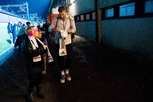 Nicklas Bendtner of Rosenborg