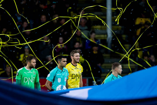 Goalkeeper Marko Maric and Frode Kippe of Lillestrøm