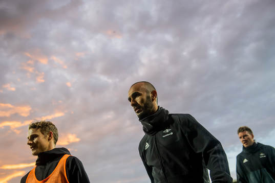 Vegar Eggen Hedenstad and Issam Jebali of Rosenborg
