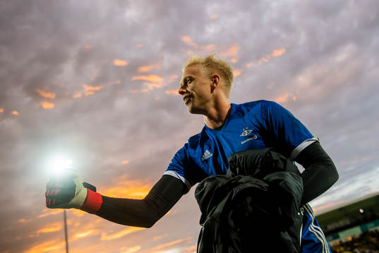 Goalkeeper Arild Østbø of Rosenborg