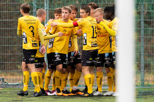 Elfsborgs spelare jublar