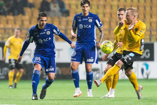 Sundsvalls Juan Jose Ciercoles Sagra och Elfsborgs Simon