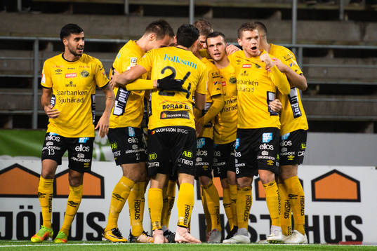 Elfsborgs Viktor Prodell jublar