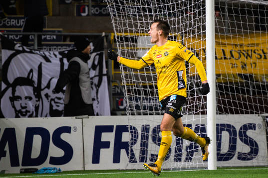 Elfsborgs Viktor Prodell jublar